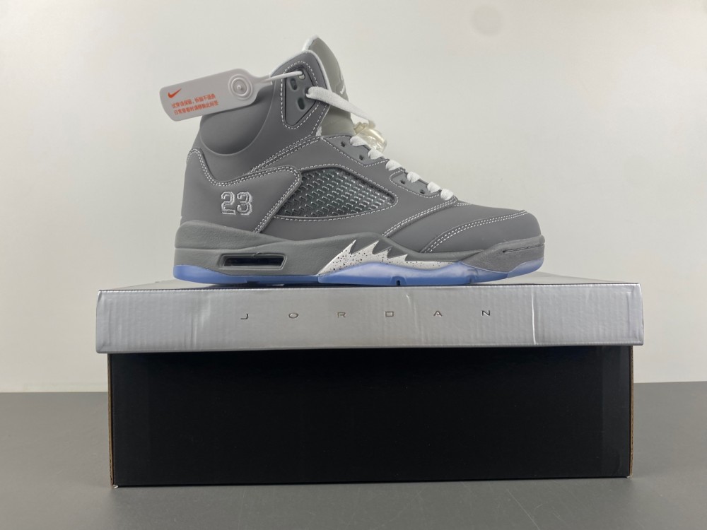 Air Jordan 5 Retro Wolf Grey 136027 005 11 - www.kickbulk.co