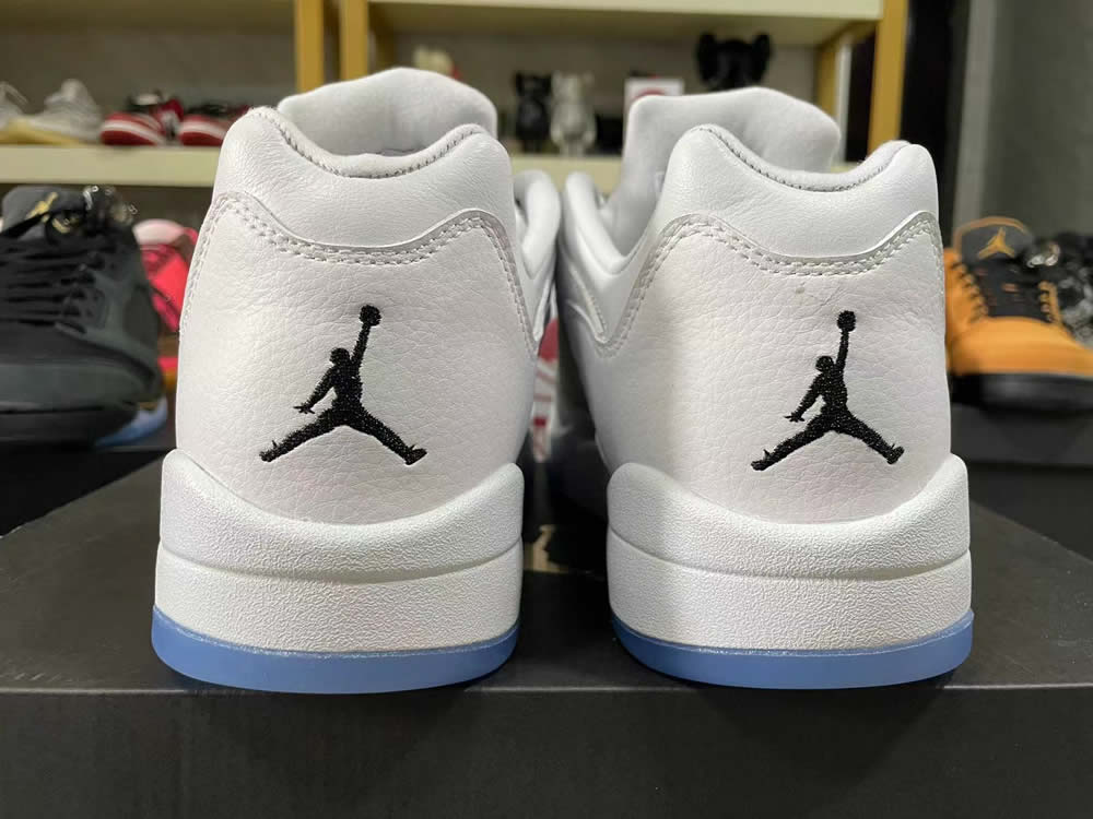 Air Jordan 5 Retro Low Gs White Wolf Grey 819172 122 10 - www.kickbulk.co