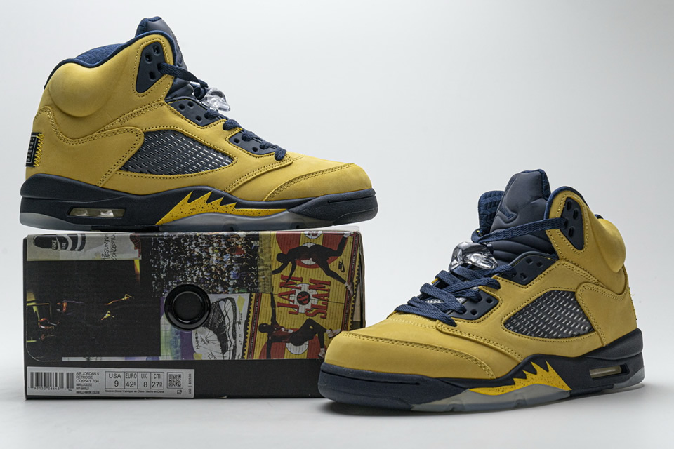 Nike Air Jordan 5 Retro Se Michigan Cq9541 704 3 - www.kickbulk.co