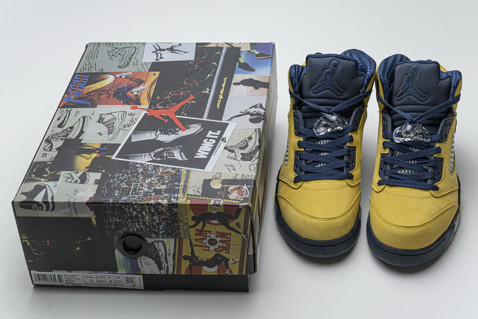 Nike Air Jordan 5 Retro Se Michigan Cq9541 704 4 - www.kickbulk.co