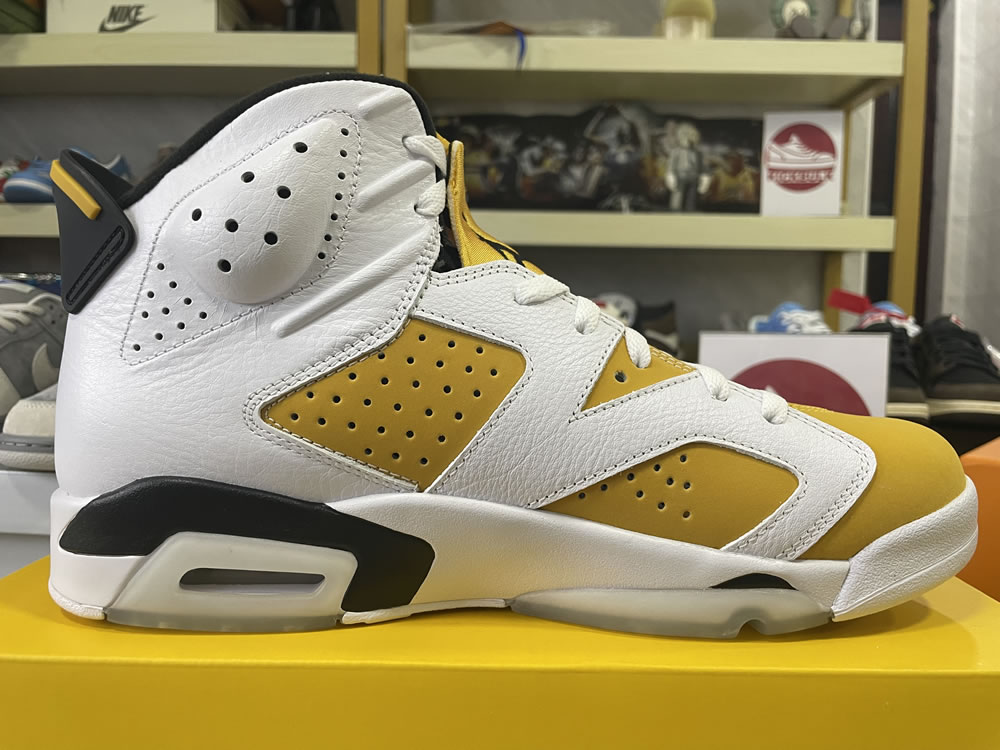 Air Jordan 6 Retro Yellow Ochre Ct8529 170 10 - www.kickbulk.co