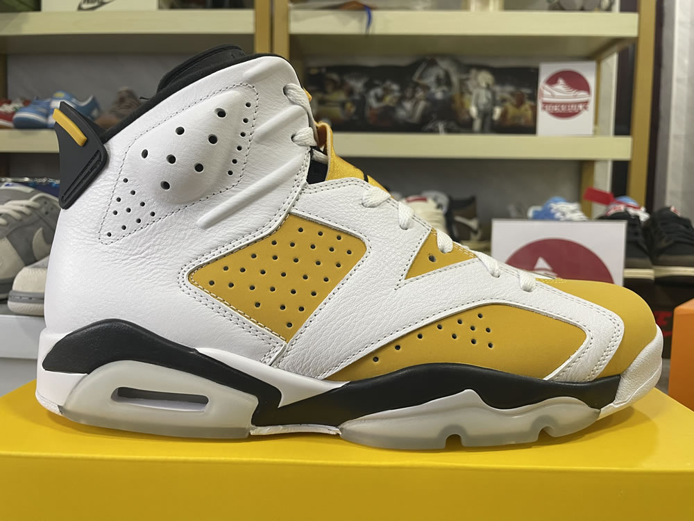 Air Jordan 6 Retro Yellow Ochre Ct8529 170 7 - www.kickbulk.co