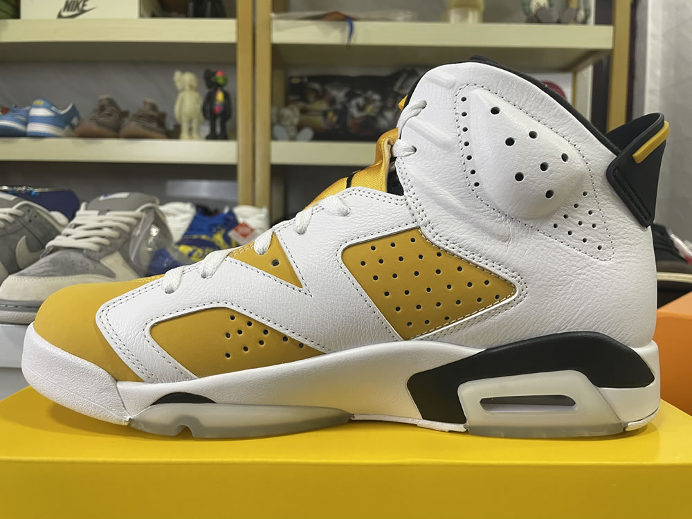 Air Jordan 6 Retro Yellow Ochre Ct8529 170 8 - www.kickbulk.co