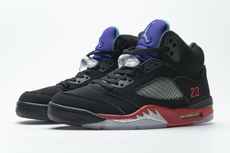 Nike Air Jordan 5 Retro Top 3 Black Cz1786 001 4 - www.kickbulk.co