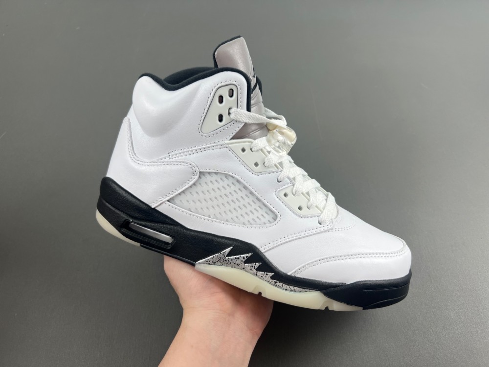Air Jordan 5 Retro White Black Dd0587 110 9 - www.kickbulk.co