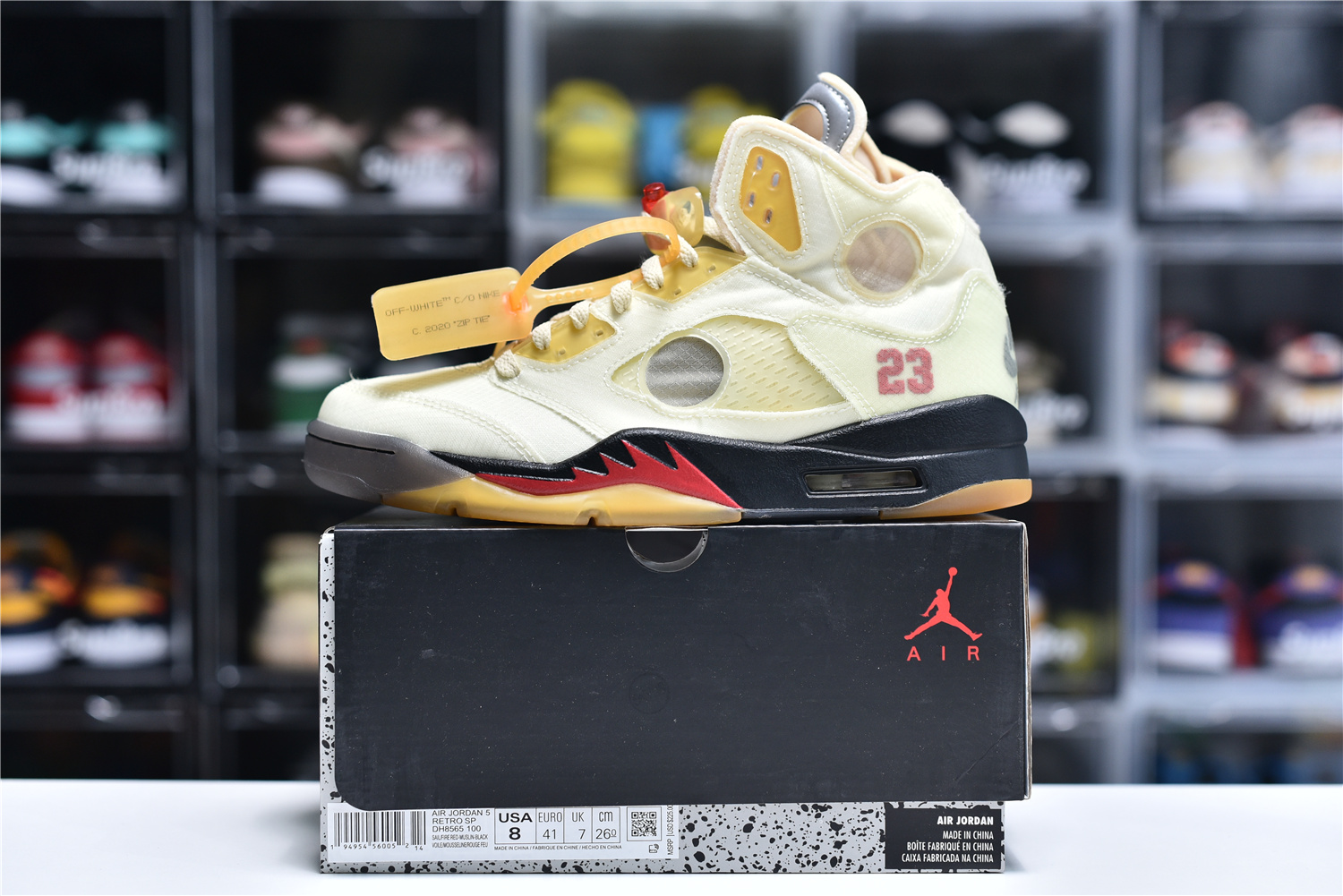 Off White Air Jordan 5 Sail New Release Date Dh8565 100 11 - www.kickbulk.co