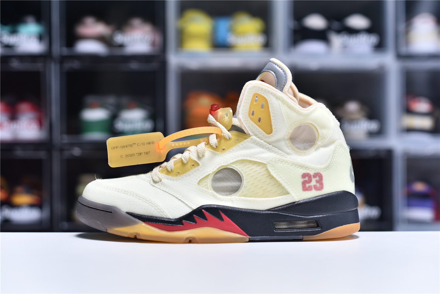 Off White Air Jordan 5 Sail New Release Date Dh8565 100 4 - www.kickbulk.co