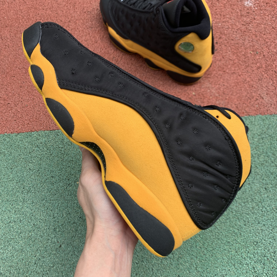 Nike Air Jordan 13 Melo Class Of 2002 Black Yellow Gold 414571 035 16 - www.kickbulk.co