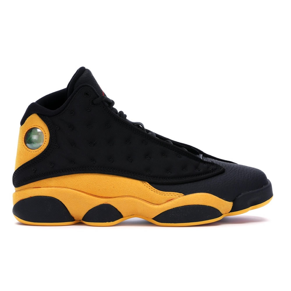 Nike Air Jordan 13 Melo Class Of 2002 Black Yellow Gold 414571 035 2 - www.kickbulk.co