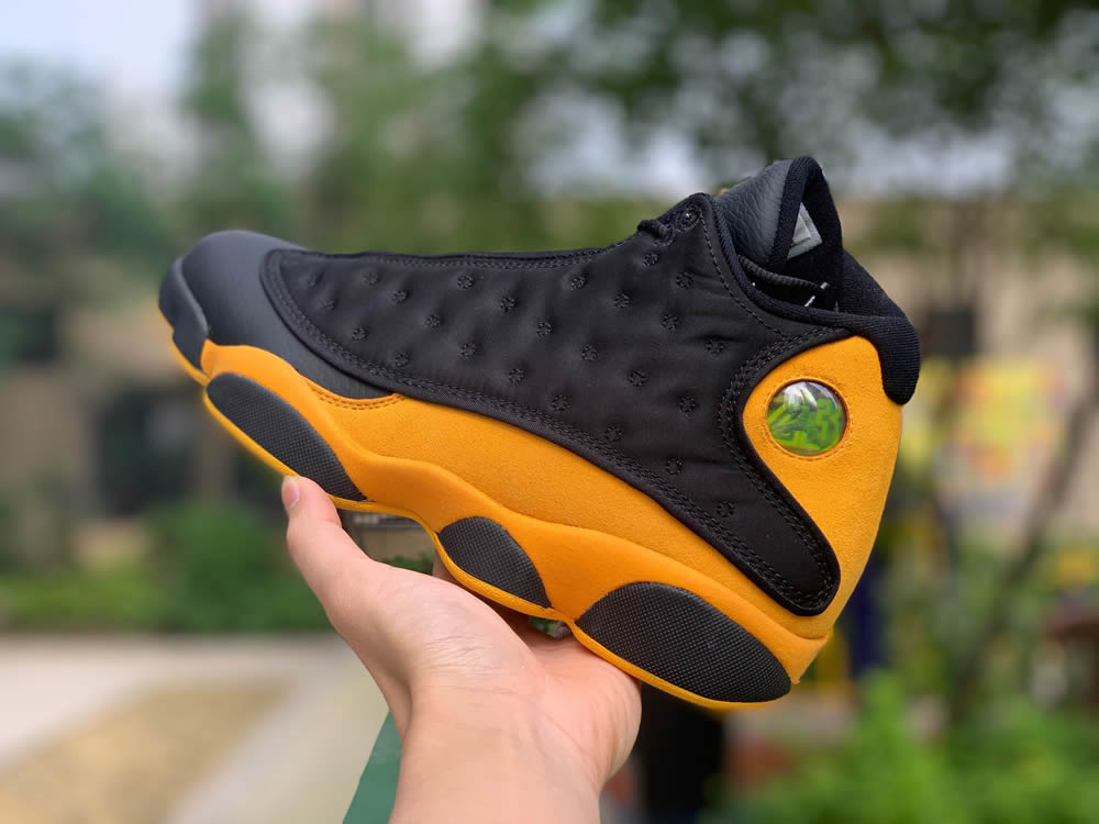 Nike Air Jordan 13 Melo Class Of 2002 Black Yellow Gold 414571 035 6 - www.kickbulk.co