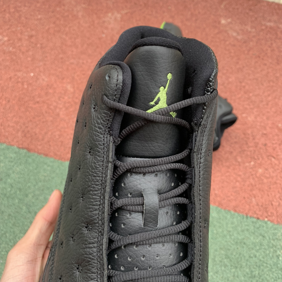 Nike The Air Jordan 1 UNC Leather Altitude Black Green 414571 042 14 - www.kickbulk.co