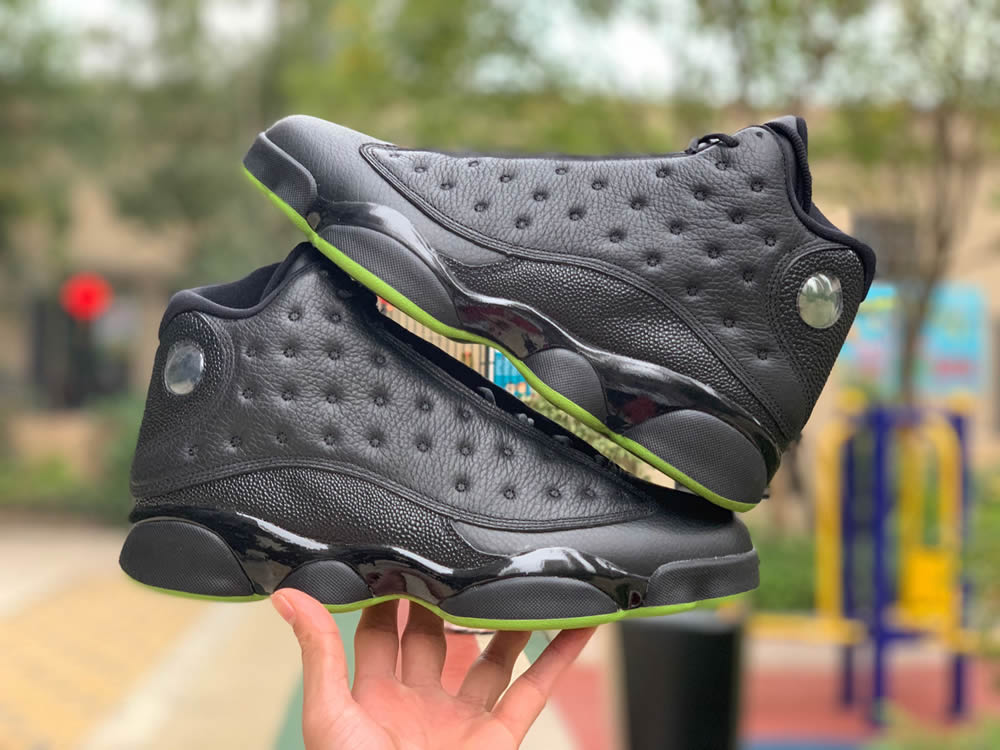 Nike Air Jordan 13 Altitude Black Green 414571 042 22 - www.kickbulk.co