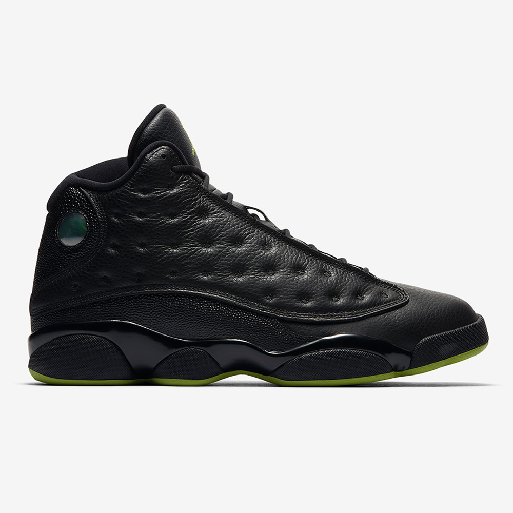 Nike Air Jordan 13 Altitude Black Green 414571 042 4 - www.kickbulk.co