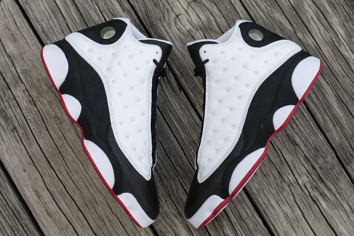 Nike Air Jordan 13 He Got Game 2018 Black And White Outfit  414571 104 10 - www.kickbulk.co