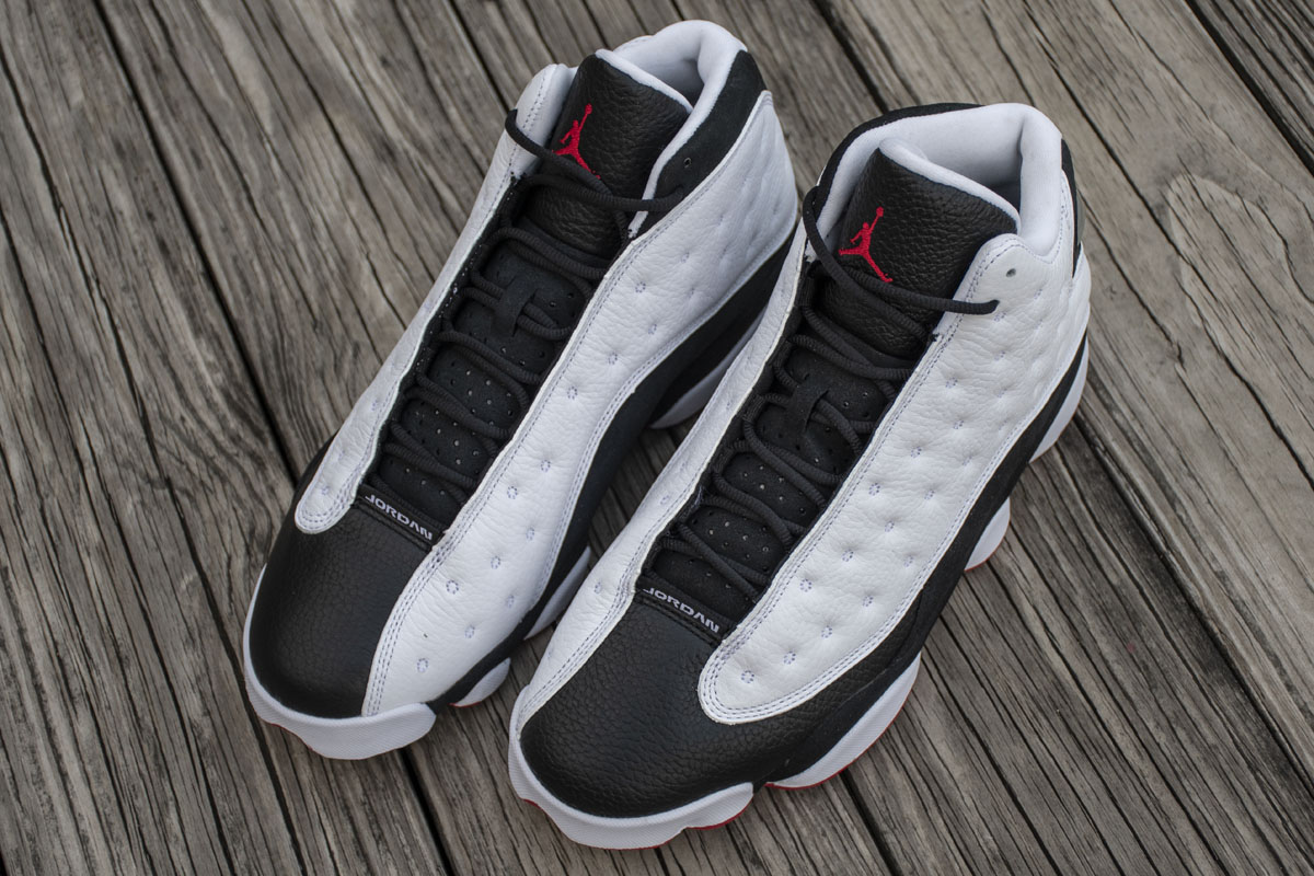 Nike Air Jordan 13 He Got Game 2018 Black And White Outfit  414571 104 12 - www.kickbulk.co