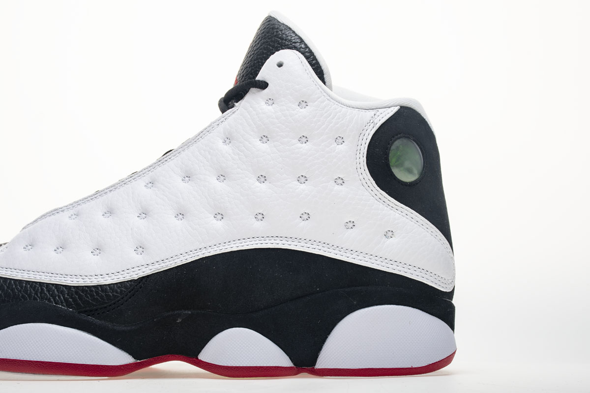 Nike Air Jordan 13 He Got Game 2018 Black And White Outfit  414571 104 15 - www.kickbulk.co