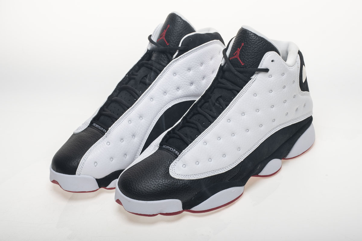 Nike Air Jordan 13 He Got Game 2018 Black And White Outfit  414571 104 3 - www.kickbulk.co