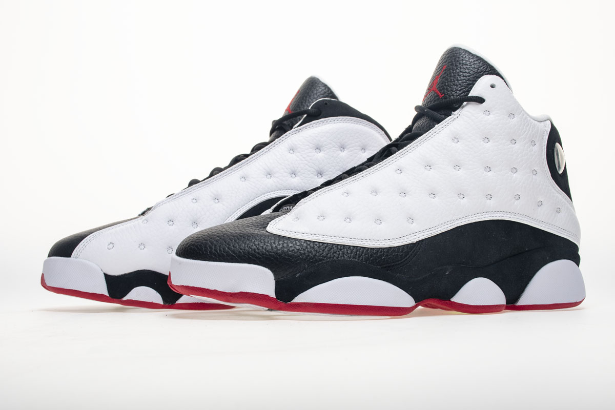 Nike Air Jordan 13 He Got Game 2018 Black And White Outfit  414571 104 4 - www.kickbulk.co