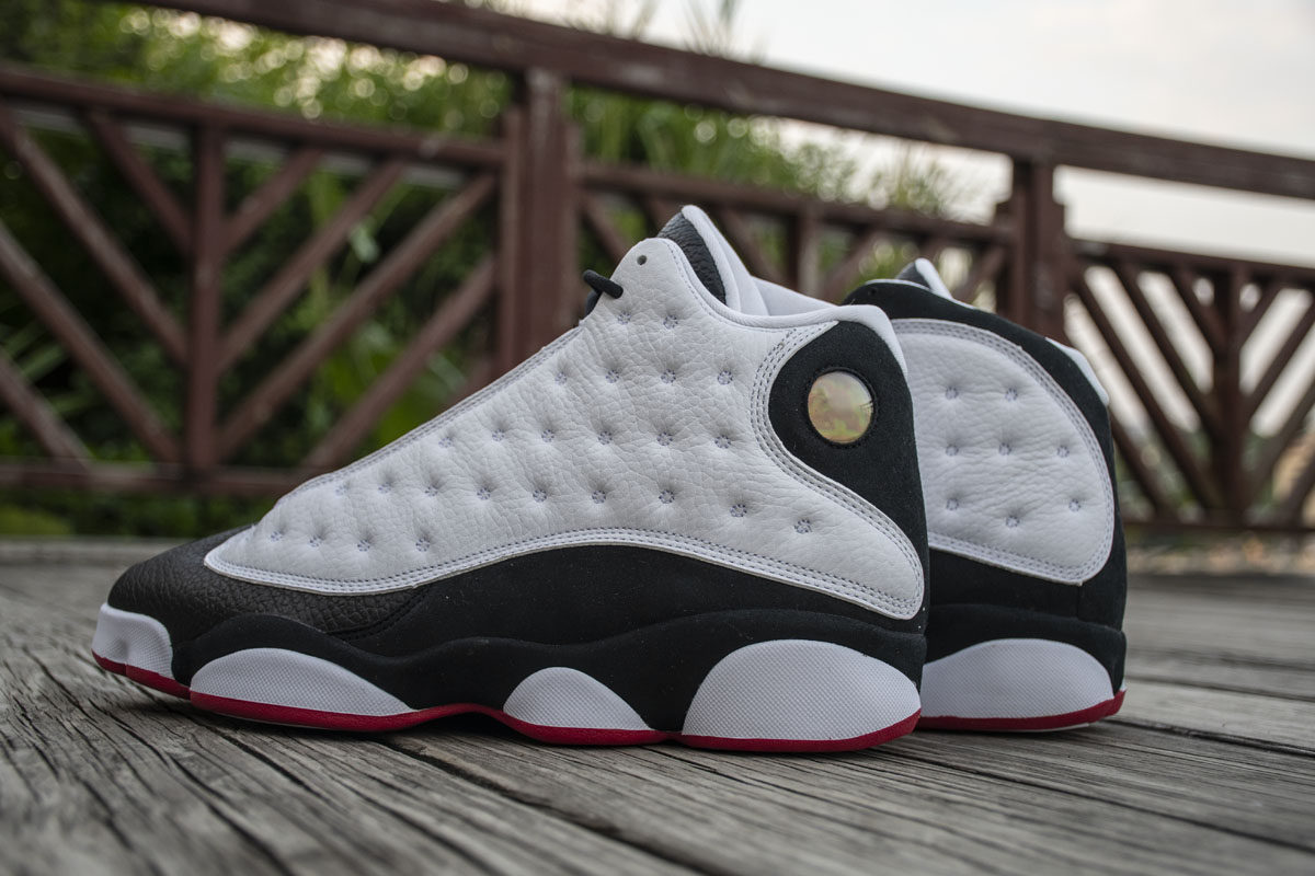 Nike Air Jordan 13 He Got Game 2018 Black And White Outfit  414571 104 9 - www.kickbulk.co