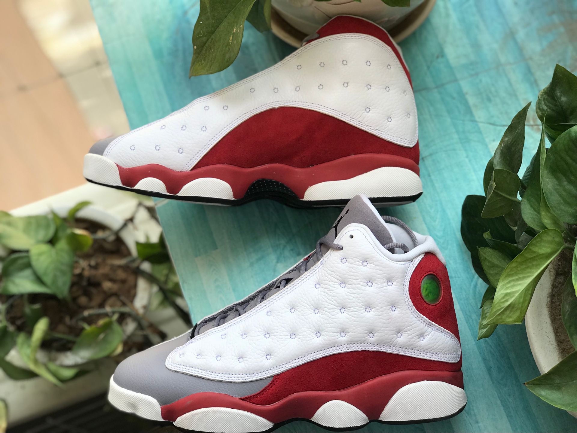 Nike Air Jordan 13 Retro Cement Grey Toe 414571 126 6 - www.kickbulk.co