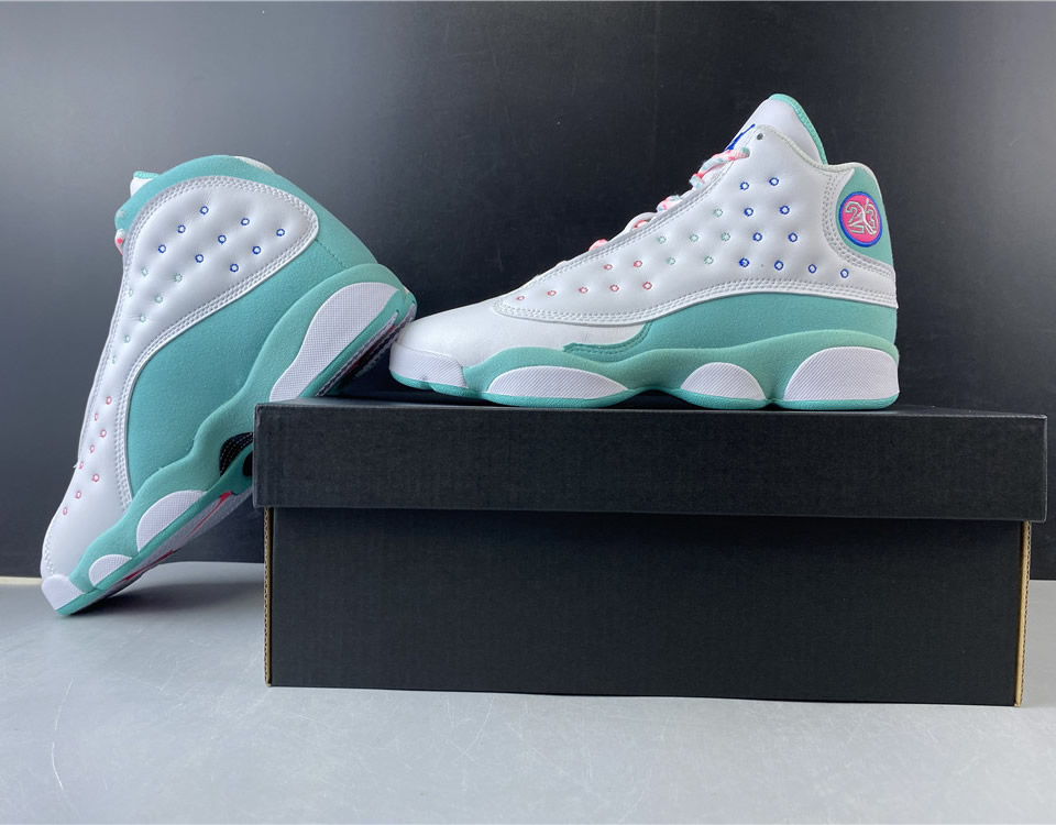 Air Jordan 13 Retro Gs Aurora Green 439358 100 17 - www.kickbulk.co