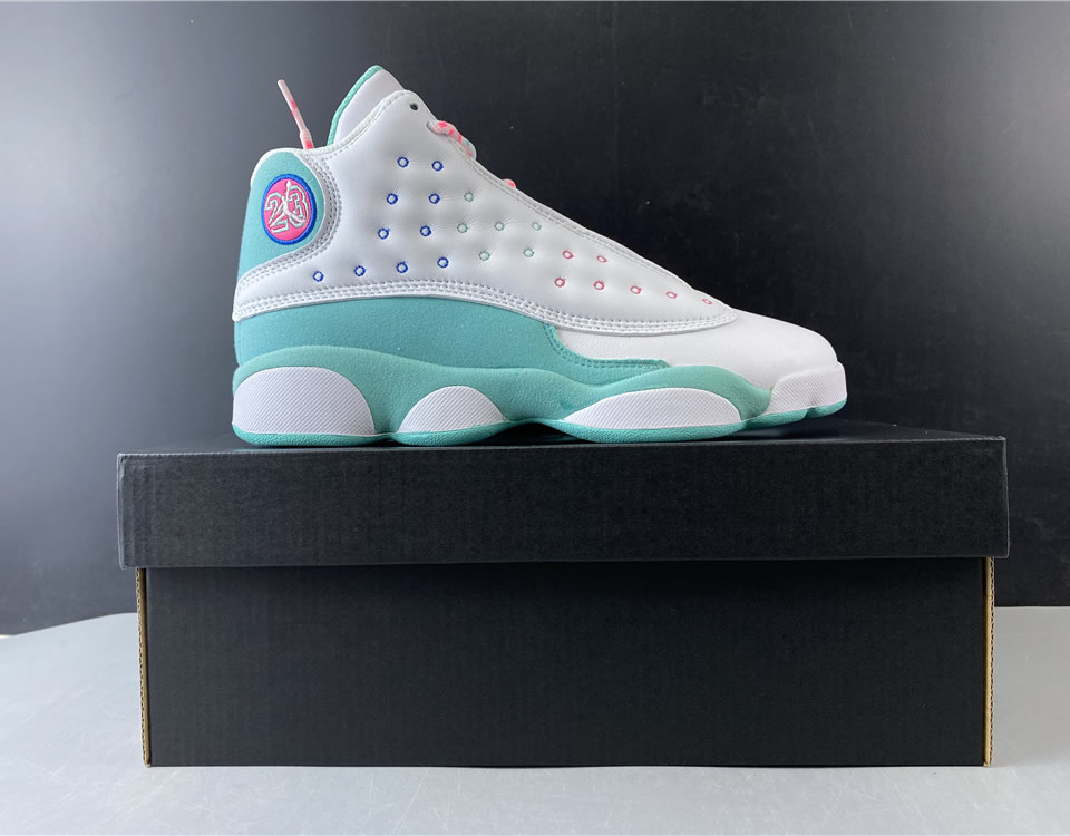 Air Jordan 13 Retro Gs Aurora Green 439358 100 19 - www.kickbulk.co