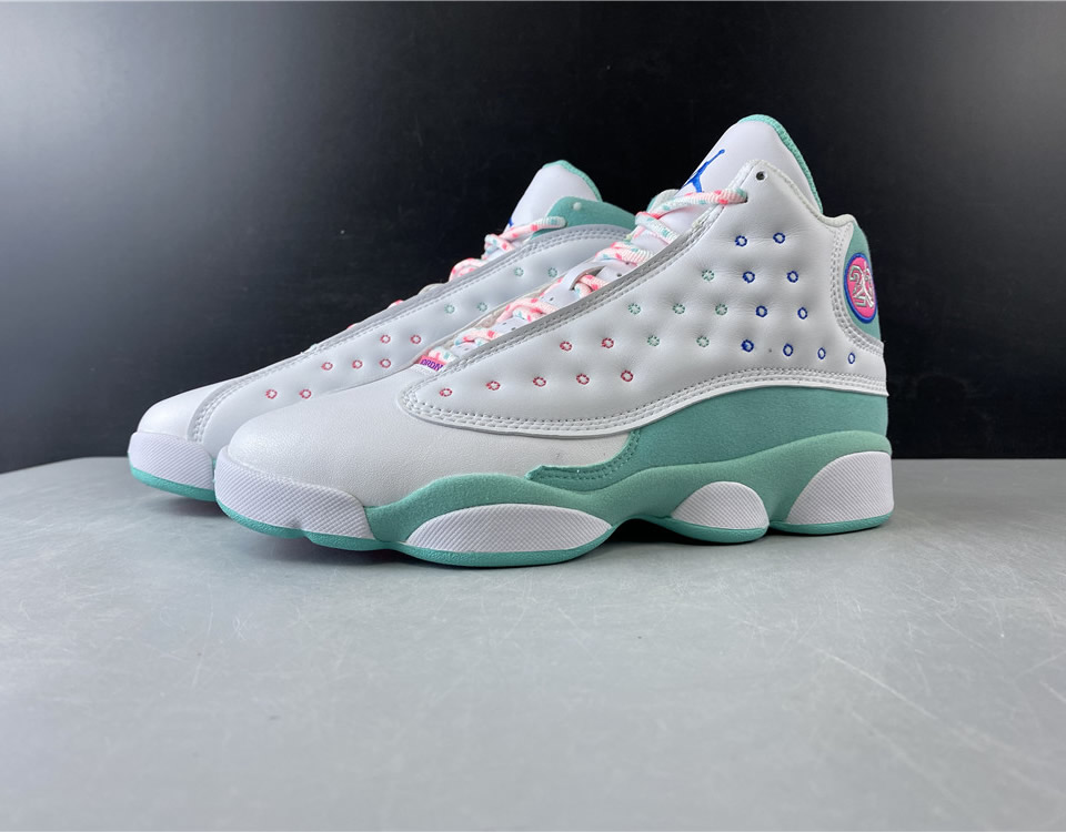 Air Jordan 13 Retro Gs Aurora Green 439358 100 24 - www.kickbulk.co