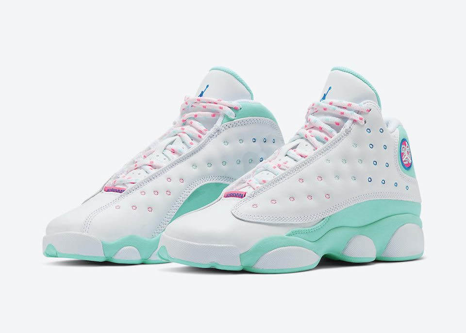 Air Jordan 13 Retro Gs Aurora Green 439358 100 3 - www.kickbulk.co