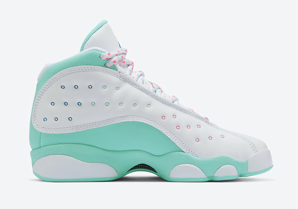 Air Jordan 13 Retro Gs Aurora Green 439358 100 5 - www.kickbulk.co