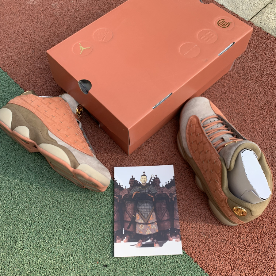 Nike Clot Air Jordan 13 Low Terracotta Warriors Shoes At3102 200 4 - www.kickbulk.co