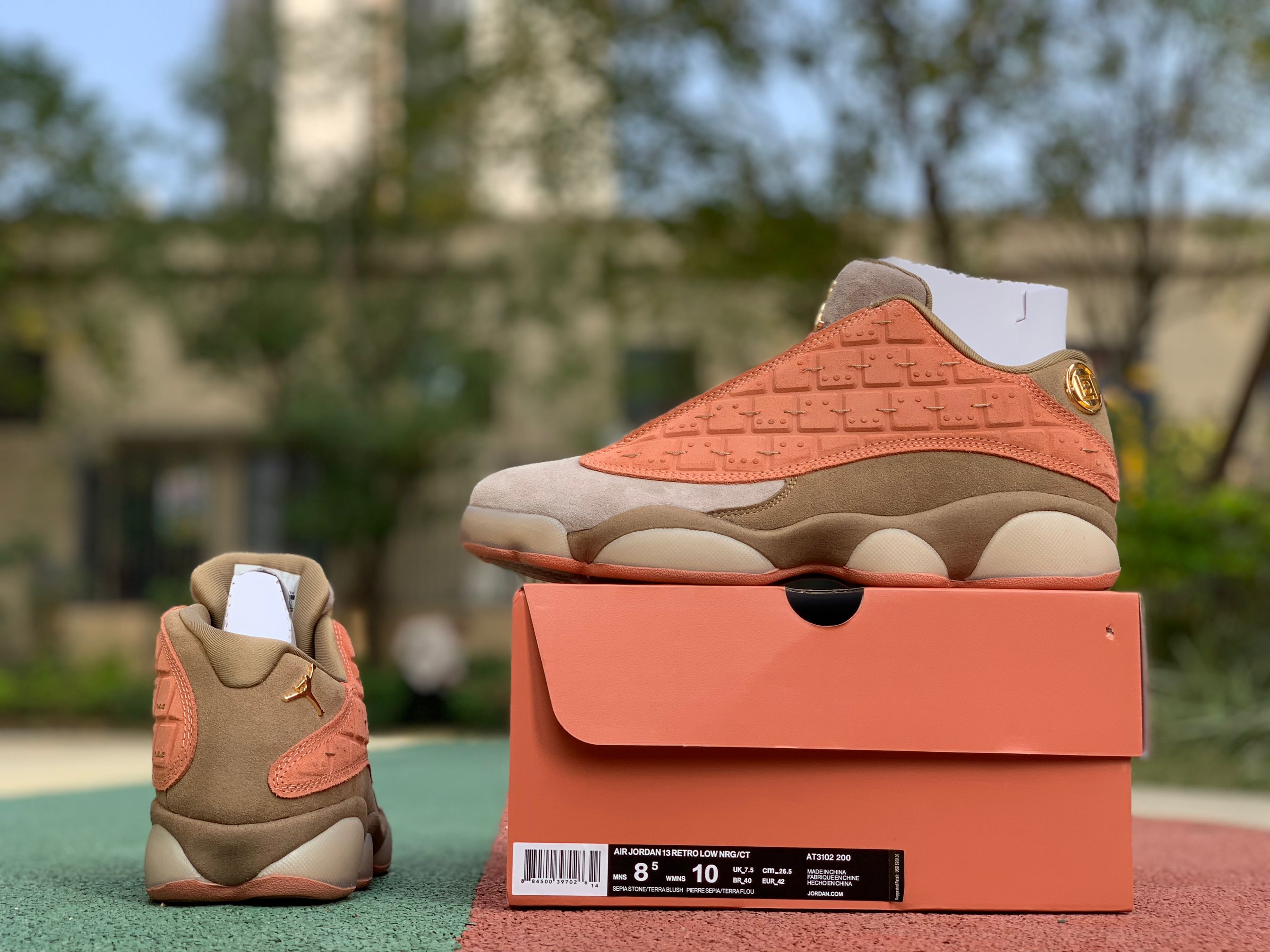 Nike Clot Air Jordan 13 Low Terracotta Warriors Shoes At3102 200 7 - www.kickbulk.co