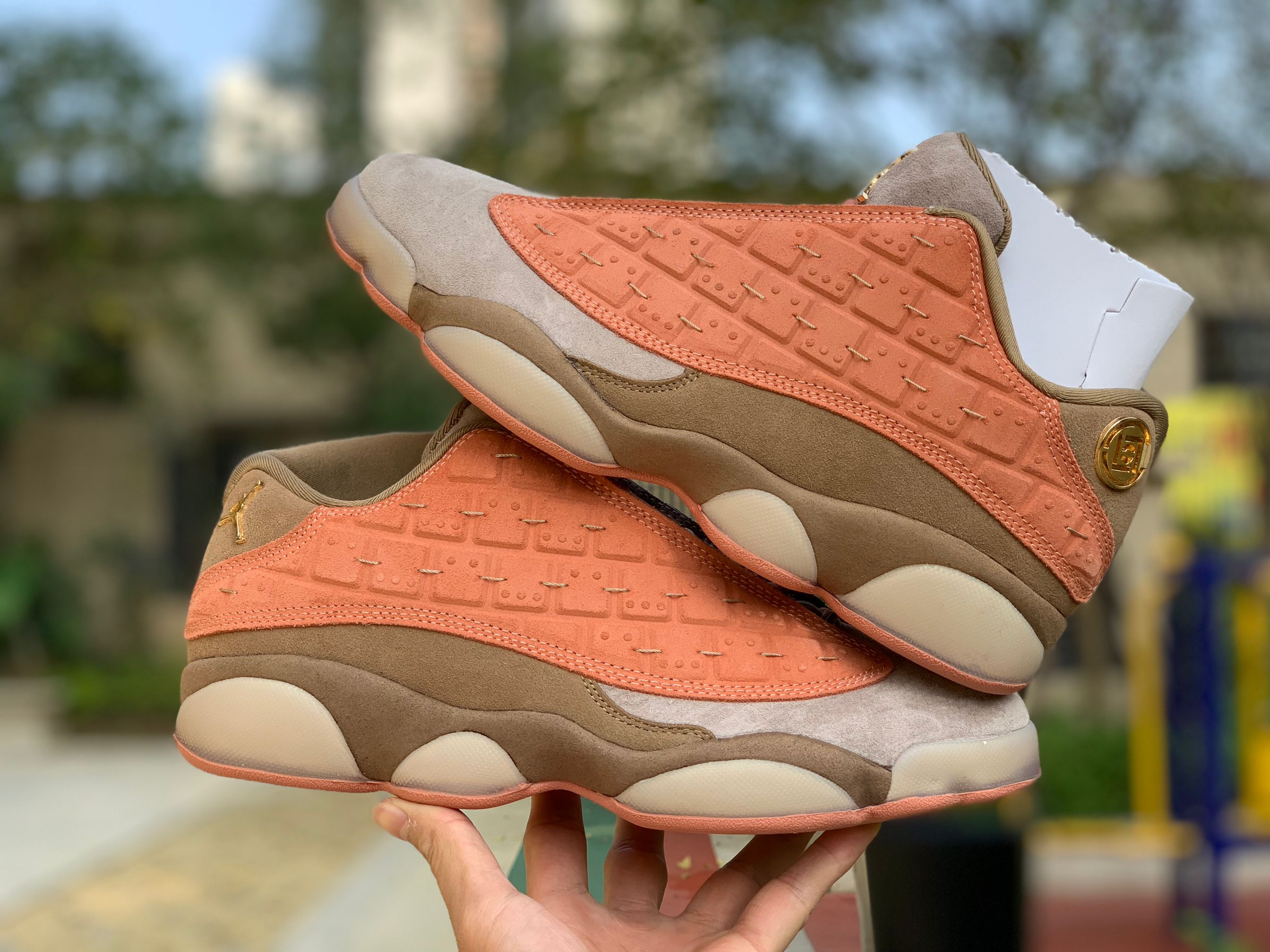 Nike Clot Air Jordan 13 Low Terracotta Warriors Shoes At3102 200 8 - www.kickbulk.co