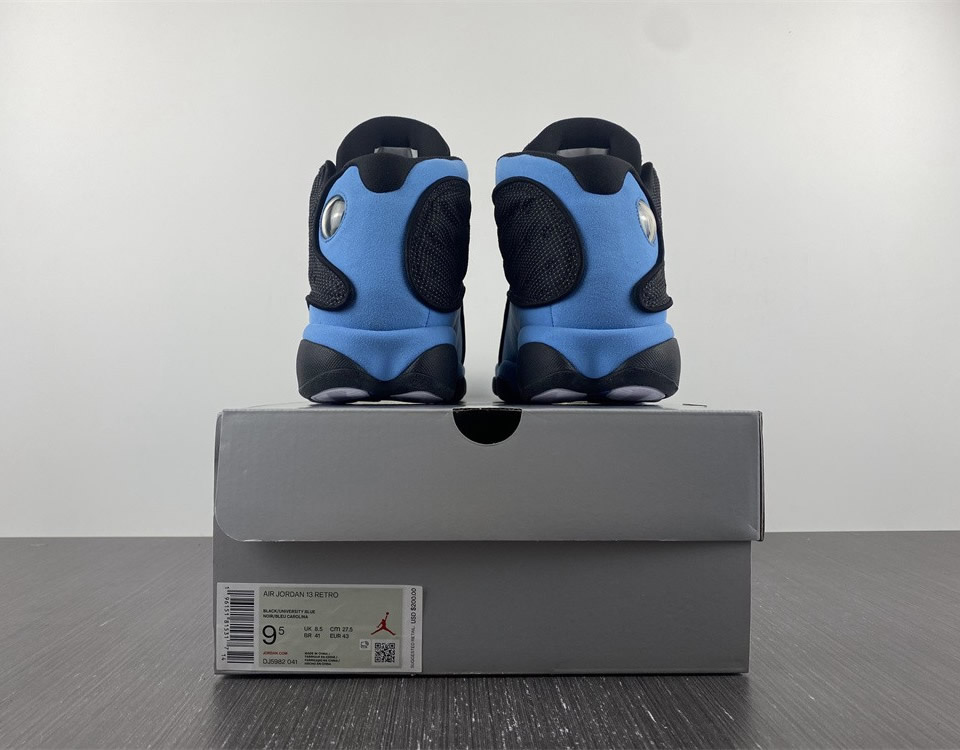 Air Jordan 13 Retro Black University Blue Dj5982 041 7 - www.kickbulk.co