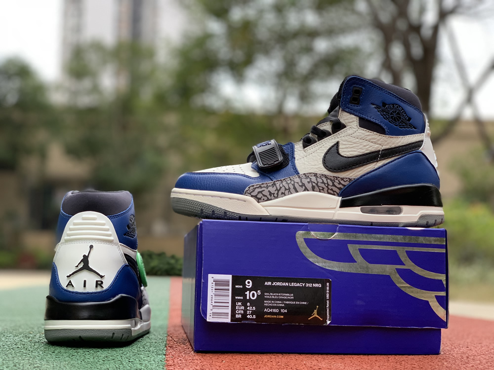 Nike Air Jordan Legacy 312 X Just Don Storm Blue Aq4160 104 10 - www.kickbulk.co