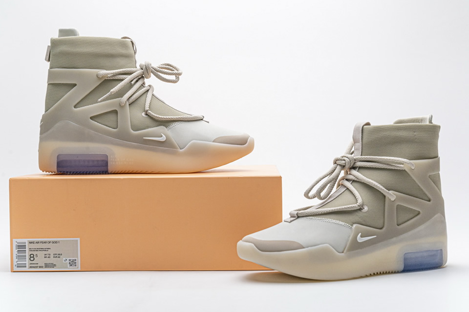 Nike Air Fear Of God 1 Oatmeal Ar4237 900 9 - www.kickbulk.co