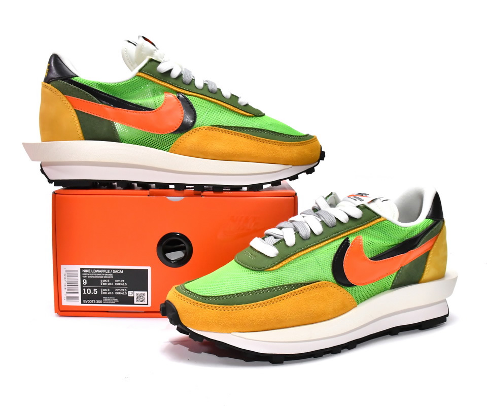 Sacai Nike Ldwaffle Green Gusto Bv0073 300 6 - www.kickbulk.co