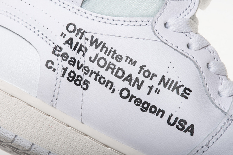 Nike Off White Air Jordan 1 White Aq0818 100 18 - www.kickbulk.co