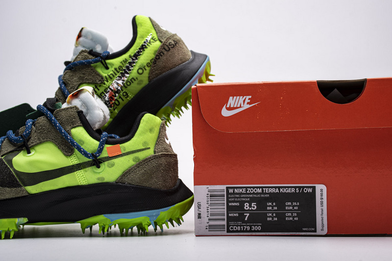 Off White Nike Zoom Terra Kiger 5 Green Athlete In Progress Cd8179 300 25 - www.kickbulk.co