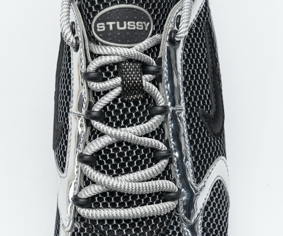 Stussy Nike Air Zoom Spiridon Cage 2 Black Silver Cu1854 001 11 - www.kickbulk.co