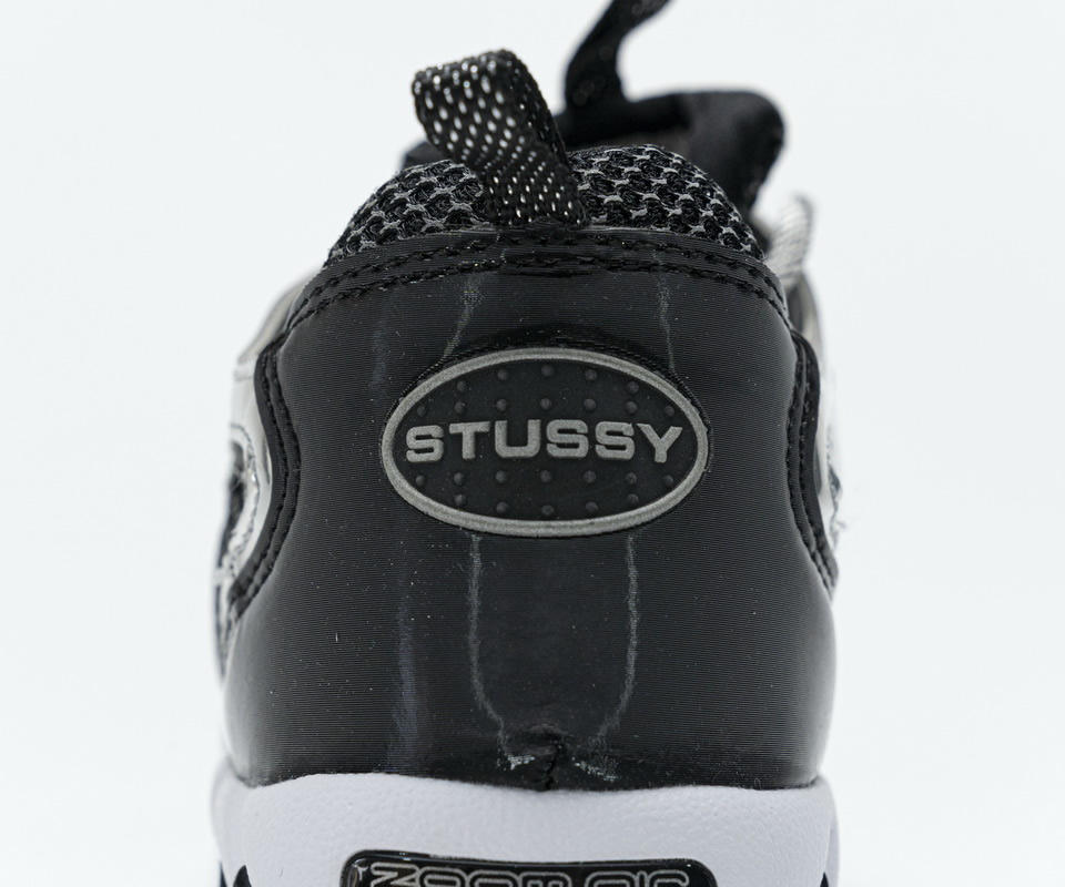 Stussy Nike Air Zoom Spiridon Cage 2 Black Silver Cu1854 001 17 - www.kickbulk.co