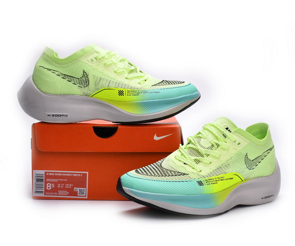 Nike Zoomx Vaporfly Next 2 White Yellow Blue Cu4123 700 2 - www.kickbulk.co