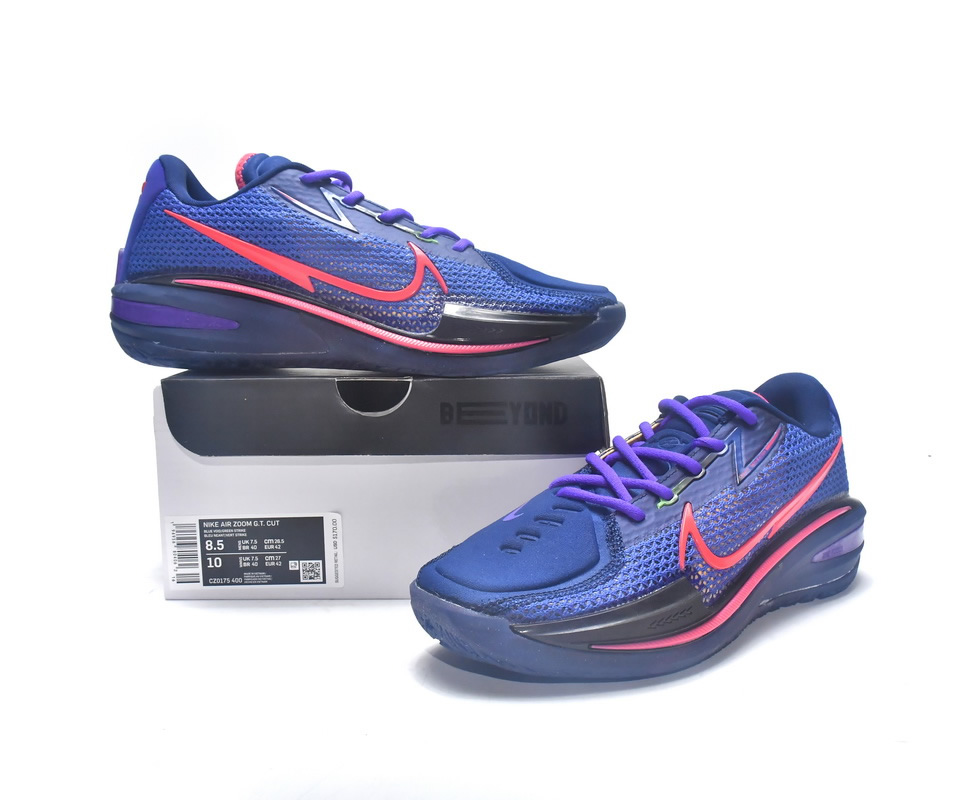 Nike Air Zoom Gt Cut Blue Void Siren Red Cz0175 400 10 - www.kickbulk.co