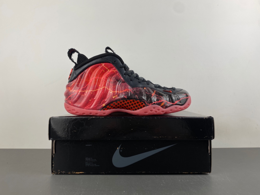 Stranger Things Nike Air Foamposite One Premium Qs Black Bright Crimson Ir7336 001 11 - www.kickbulk.co