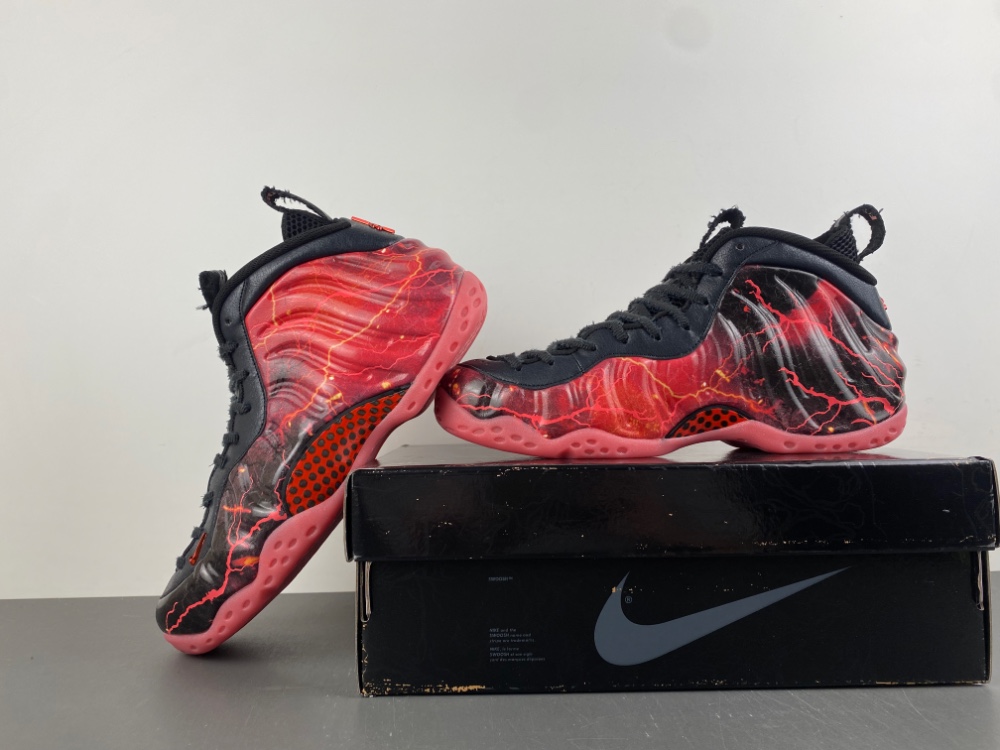 Stranger Things Nike Air Foamposite One Premium Qs Black Bright Crimson Ir7336 001 14 - www.kickbulk.co