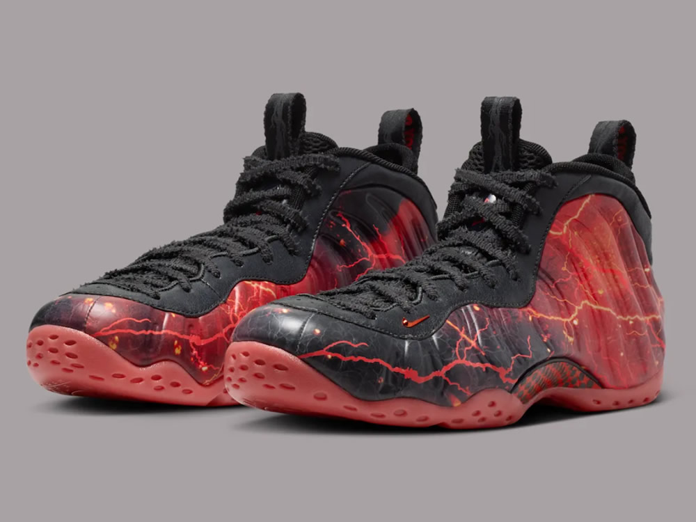 Stranger Things Nike Air Foamposite One Premium Qs Black Bright Crimson Ir7336 001 3 - www.kickbulk.co