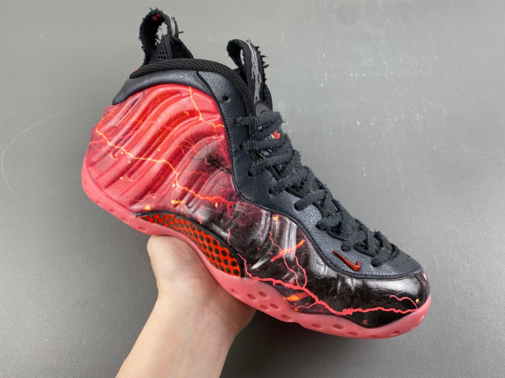 Stranger Things Nike Air Foamposite One Premium Qs Black Bright Crimson Ir7336 001 9 - www.kickbulk.co