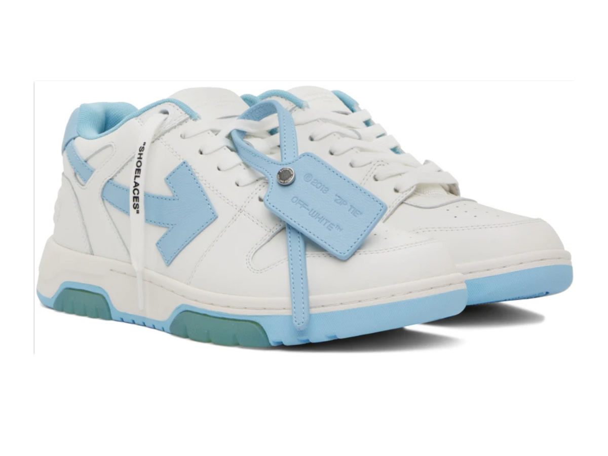Off White White Blue Out Of Office Ooo Sneakers 222607m237011 2 - www.kickbulk.co
