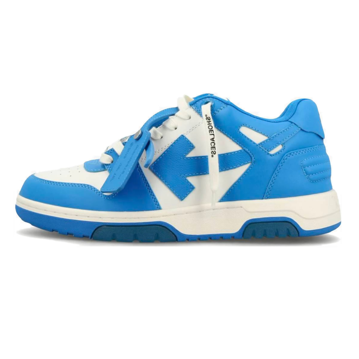 Off White White Blue Out Of Office Ooo Sneakers 222607m237017 1 - www.kickbulk.co