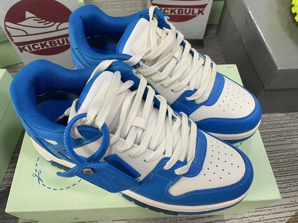 Off White White Blue Out Of Office Ooo Sneakers 222607m237017 4 - www.kickbulk.co