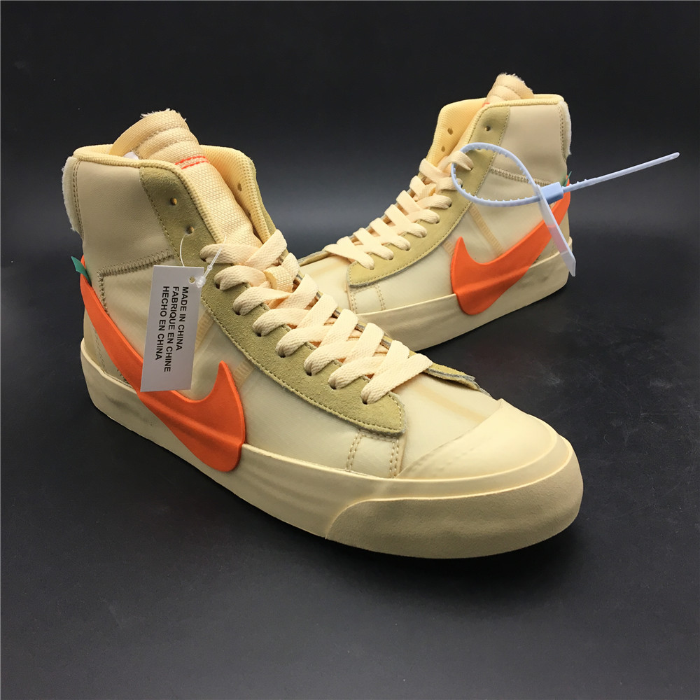 Off White X Nike Blazer Orange Spooky Pack Aa3832 700 32 - www.kickbulk.co